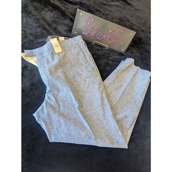 Banana Republic Other - NWT Banana Republic Blue Mens Linen Dress Pant 35X30